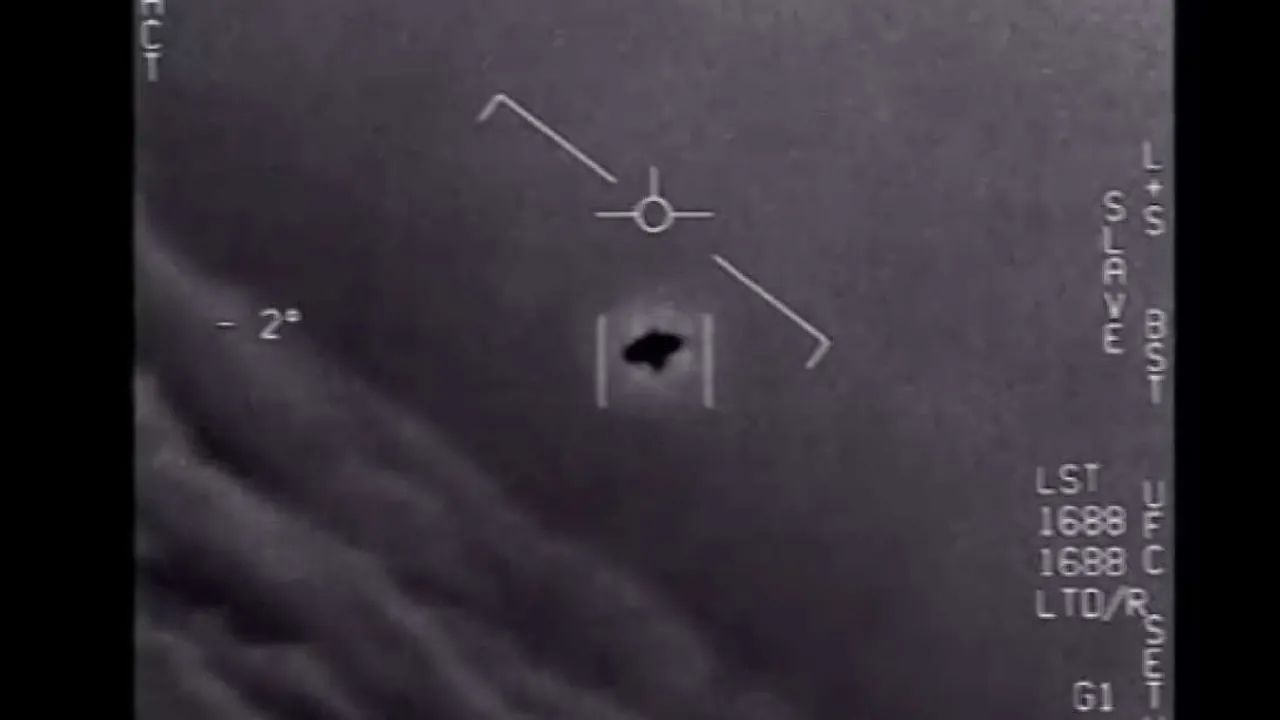 Infrared sensor still of an unidentified object